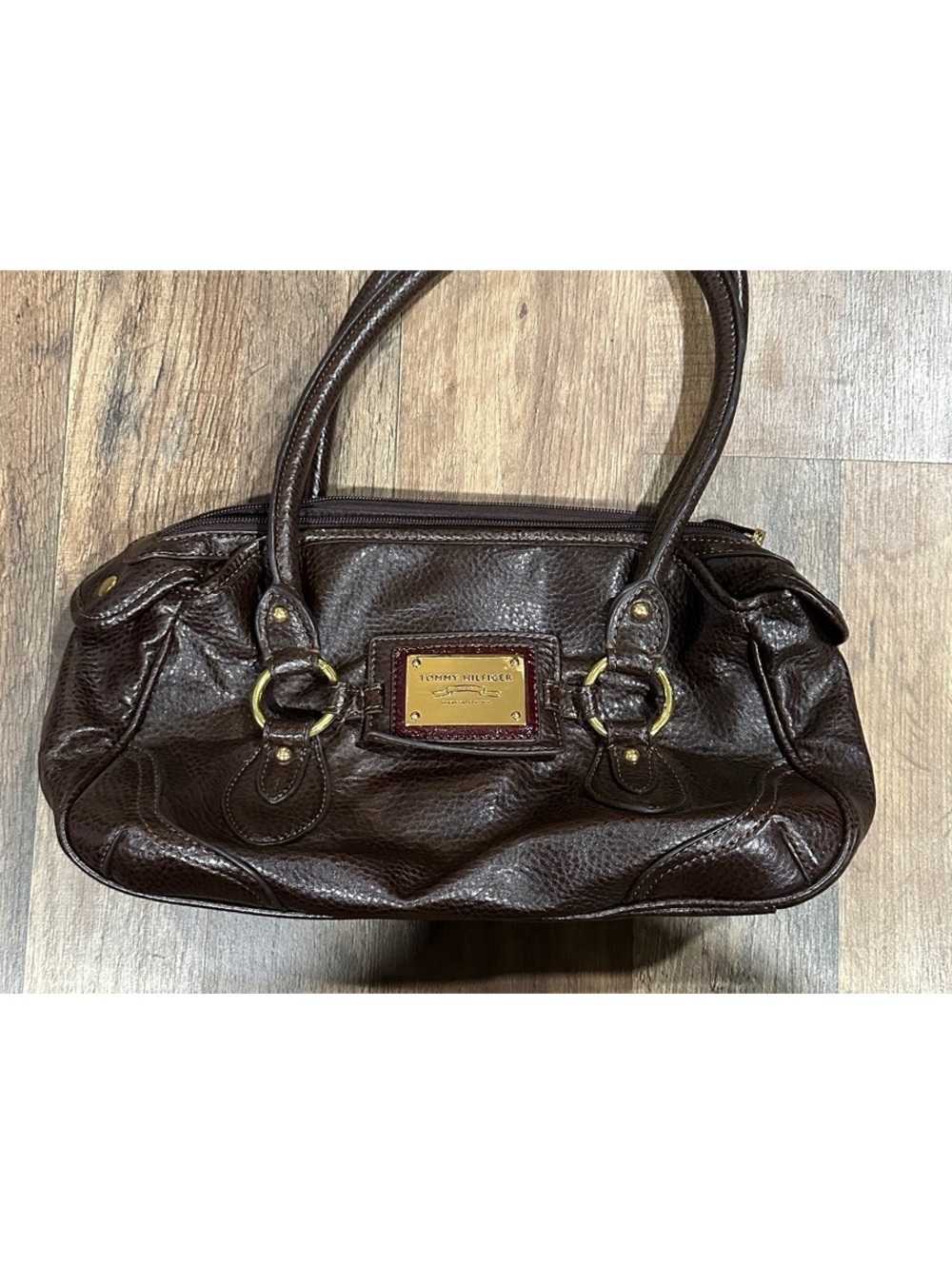 Tommy Hilfiger brown shoulder bag